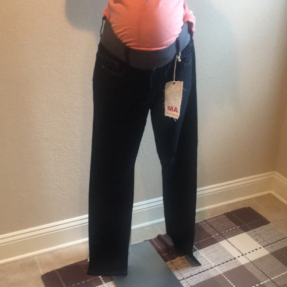 Under Belly Skinny Maternity Jeans
